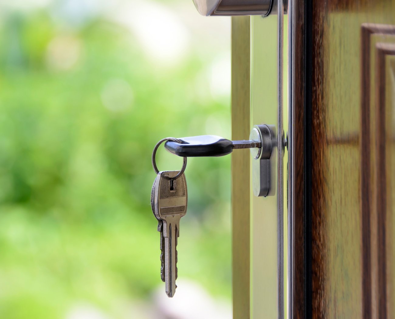 Key In Front Door